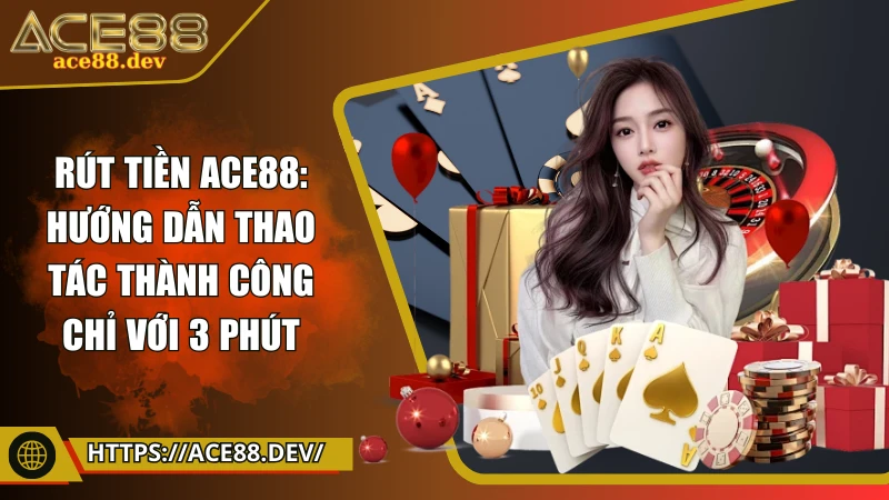 Rút tiền ACE88: Hướng dẫn thao tác thành công chỉ với 3 phút